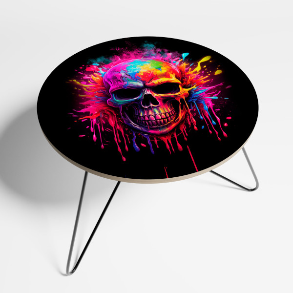 SKULL QUEST Stolik kawowy mały