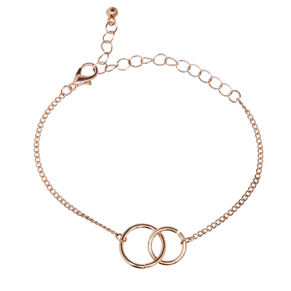 Ensemble montre et bracelet femme rose gold et vert pastel