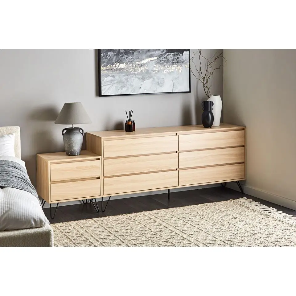 CARDIGAN - Ladekast - Lichtbruin - Vezelplaat