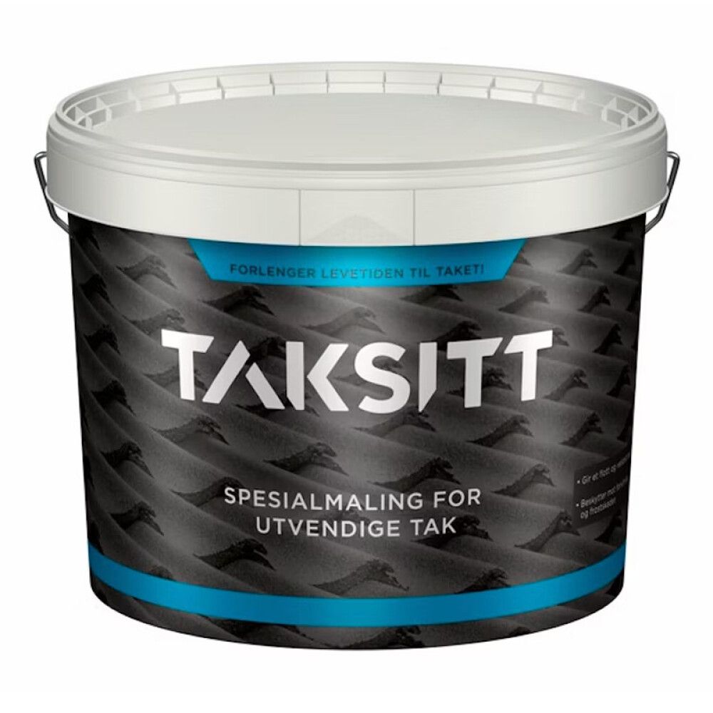 TAKMALING SCANOX TAKSITT SPESIALMALING SVART 10L