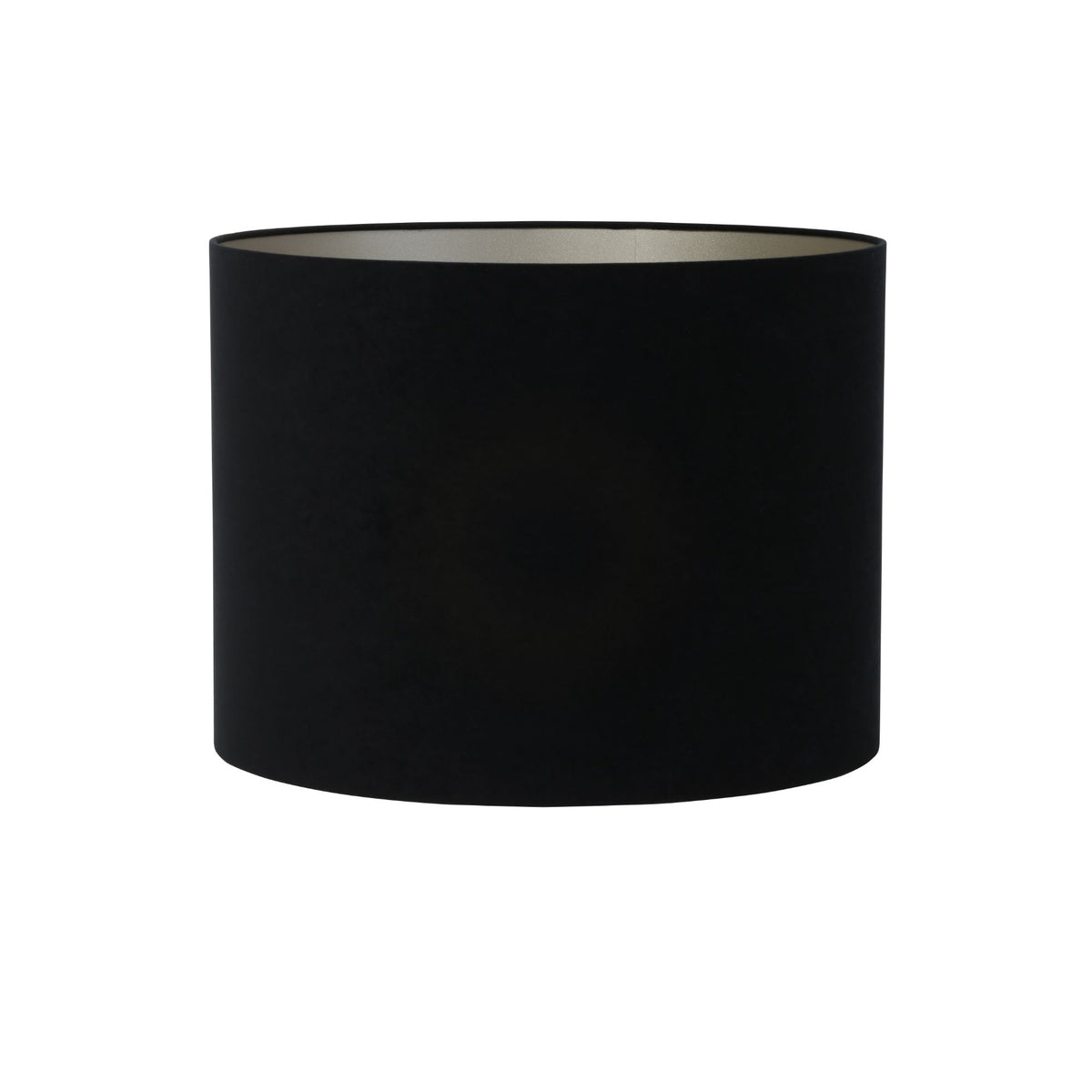 Light & Living lampenkap Velours - zwart - Ø50cm