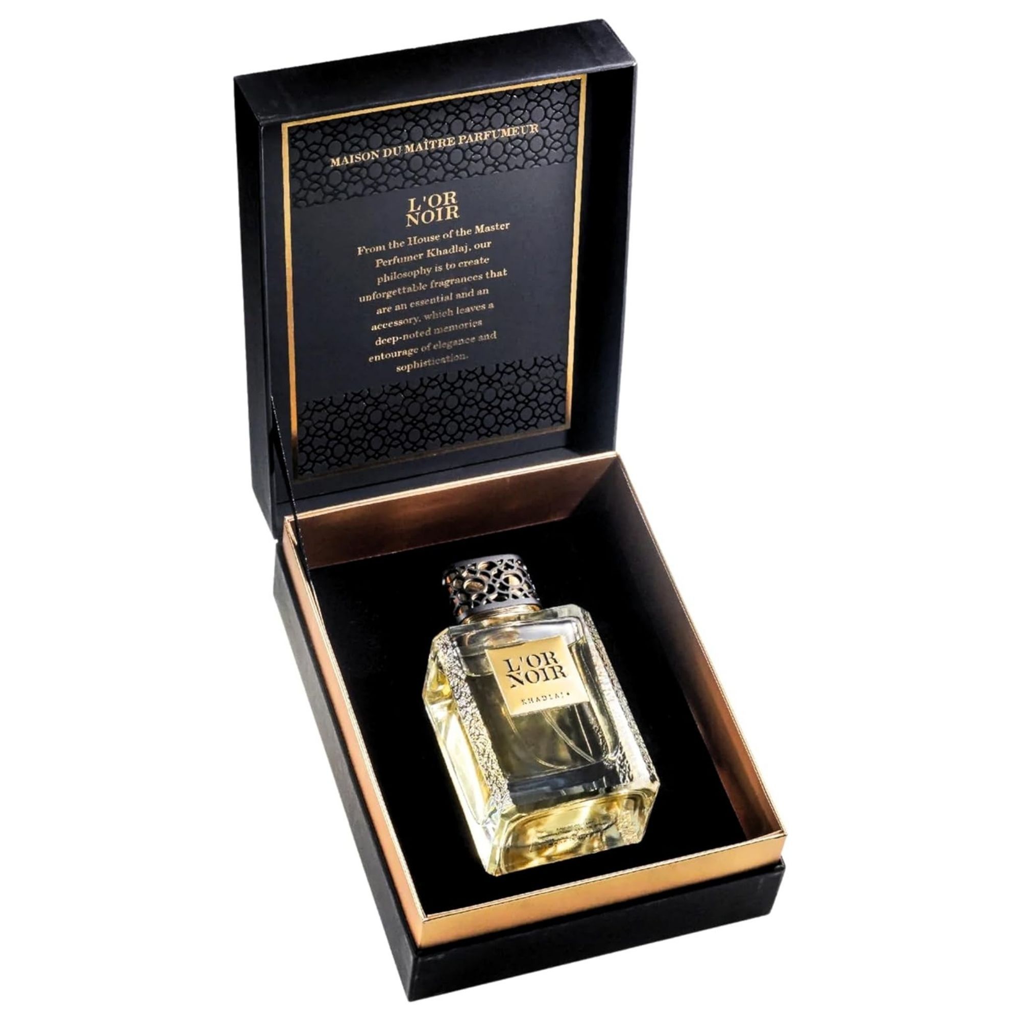 Khadlaj Perfumes Maison LOR NOIR 100ml Eau de parfum fragrance for men and women