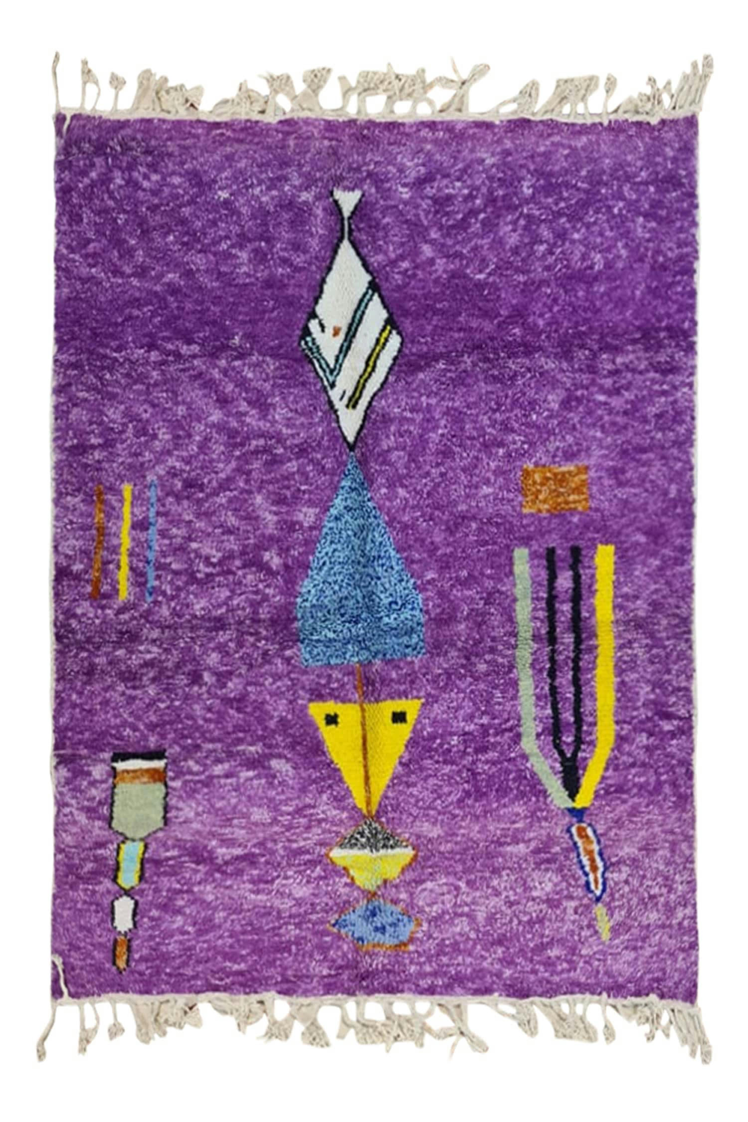 BERBERE - Tapis berbère original marocain 210x290