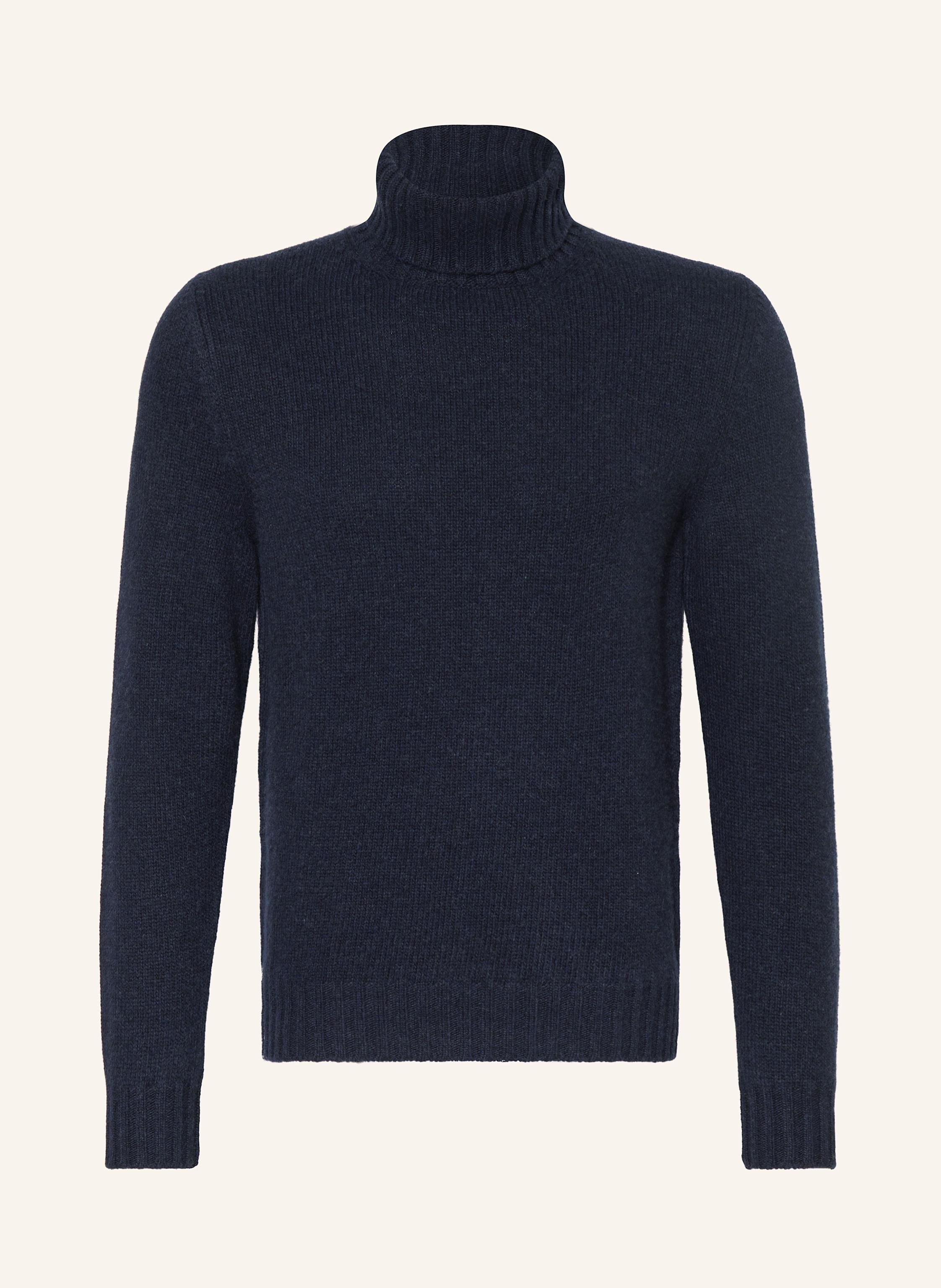 FEDELI Rollkragenpullover mit Cashmere
