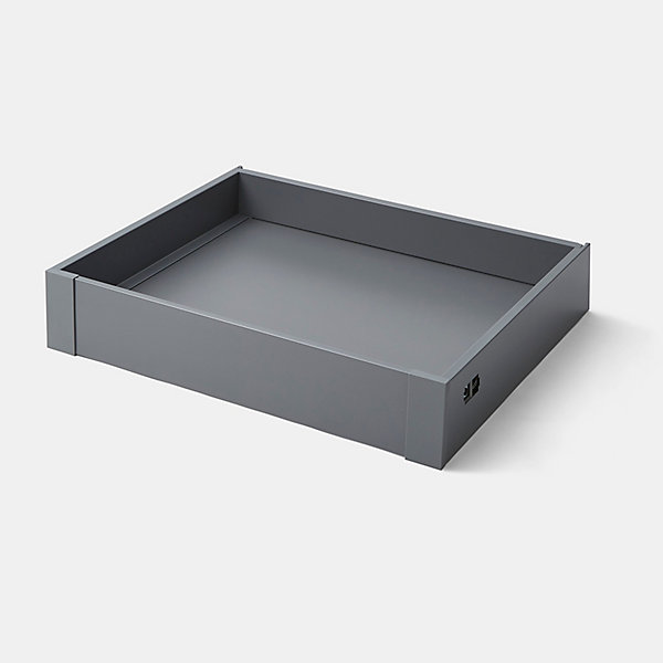Façade de tiroir intérieur de cuisine Soto gris anthracite l. 60 cm GoodHome