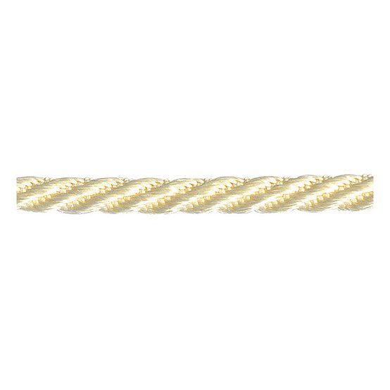 Berisfords Cream Barley Twist Rope by the Metre