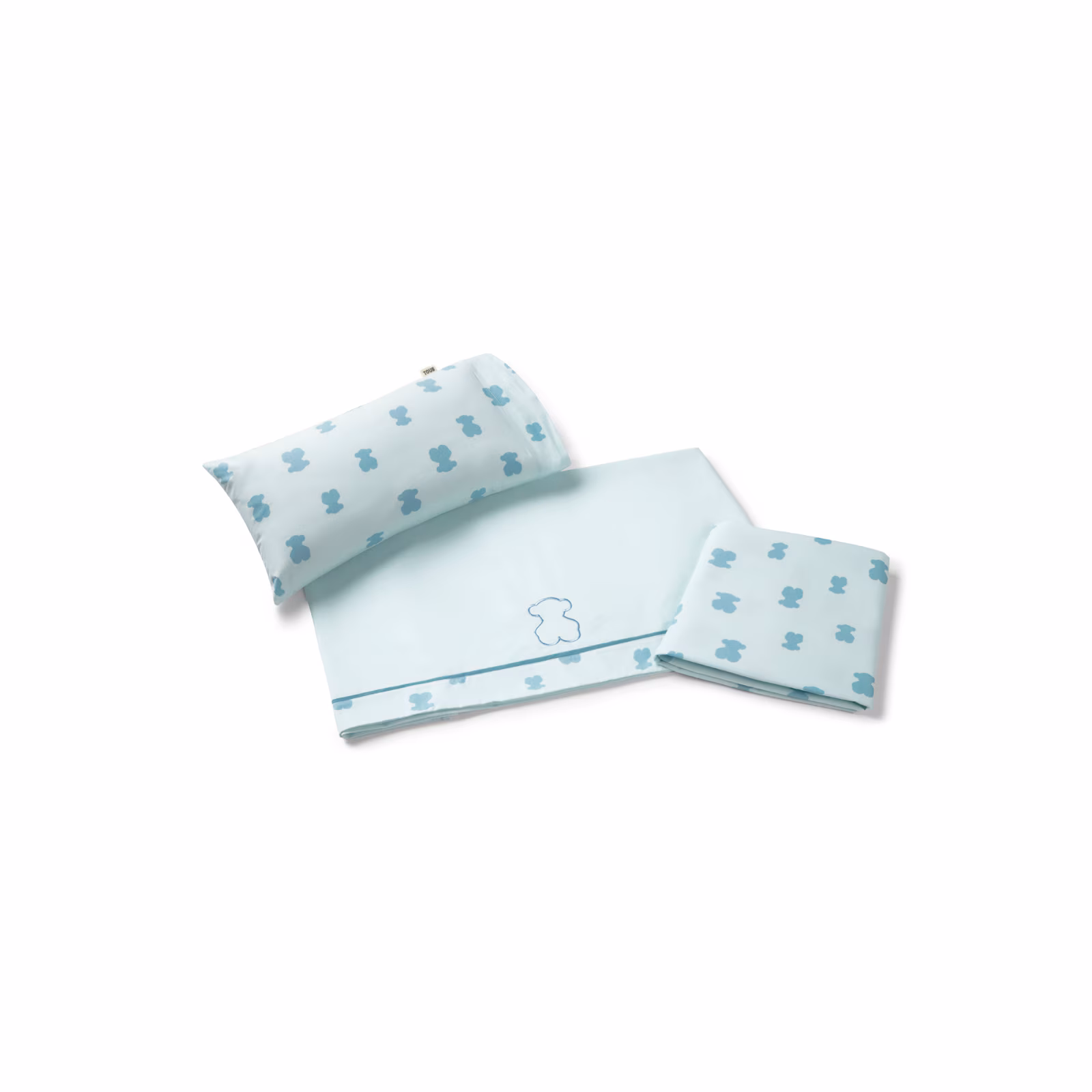 Juego sábanas para cuna de bebé HFluffy bruma