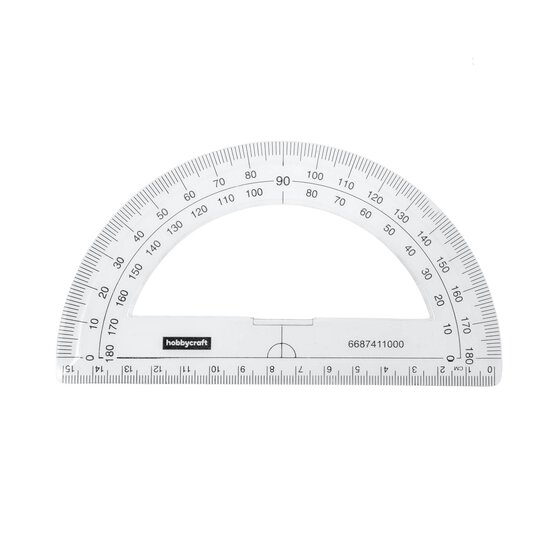 Semi-Circle Protractor 15cm