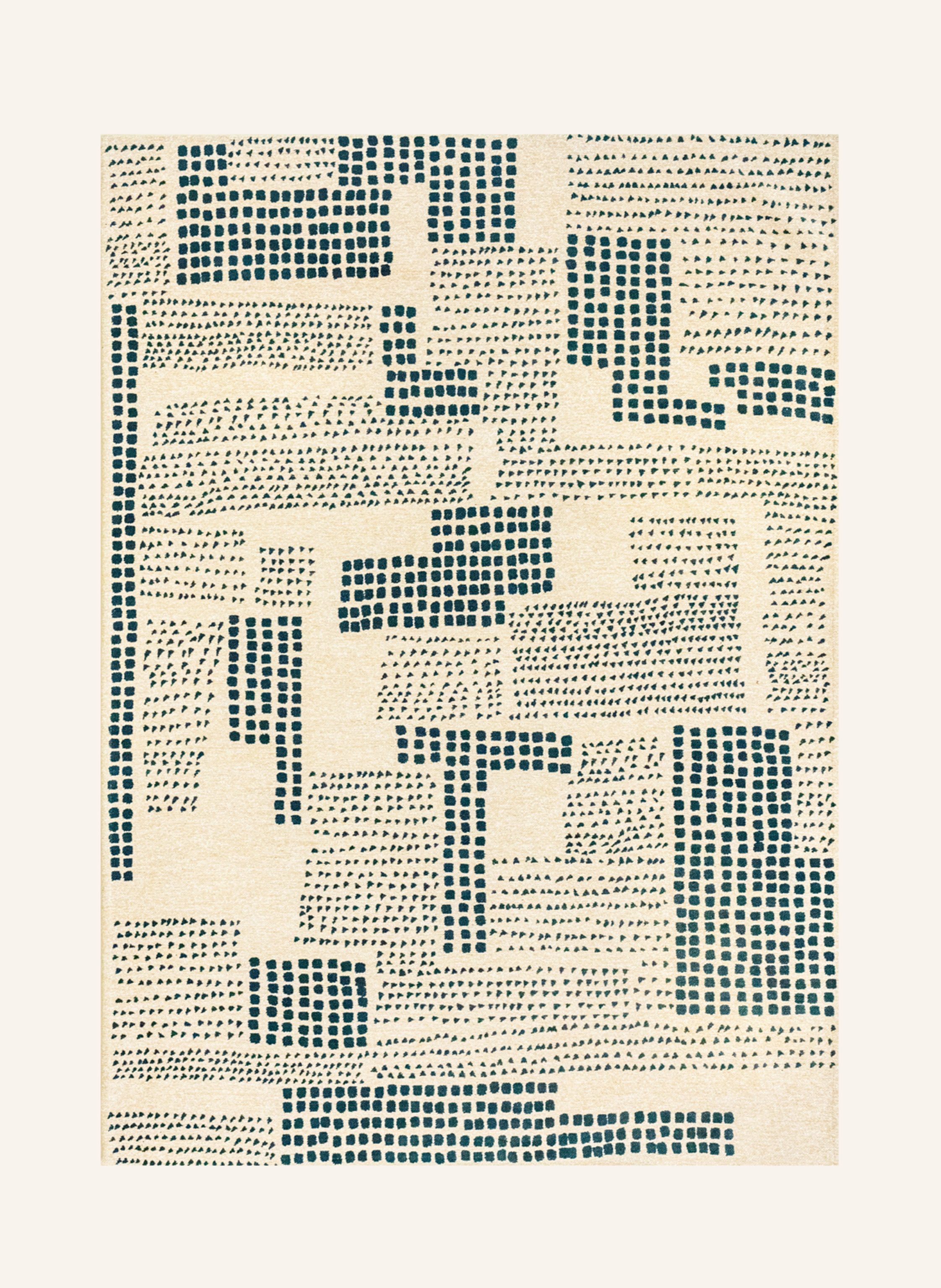 louis de poortere Teppich GALLERY CUBIK