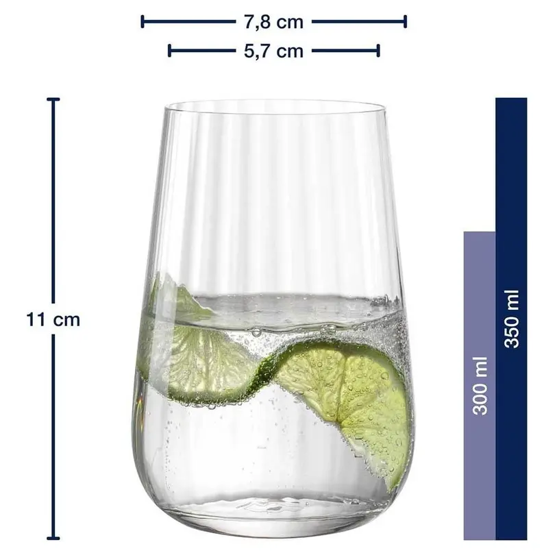 Longdrinkglas 4er-Set Paolo