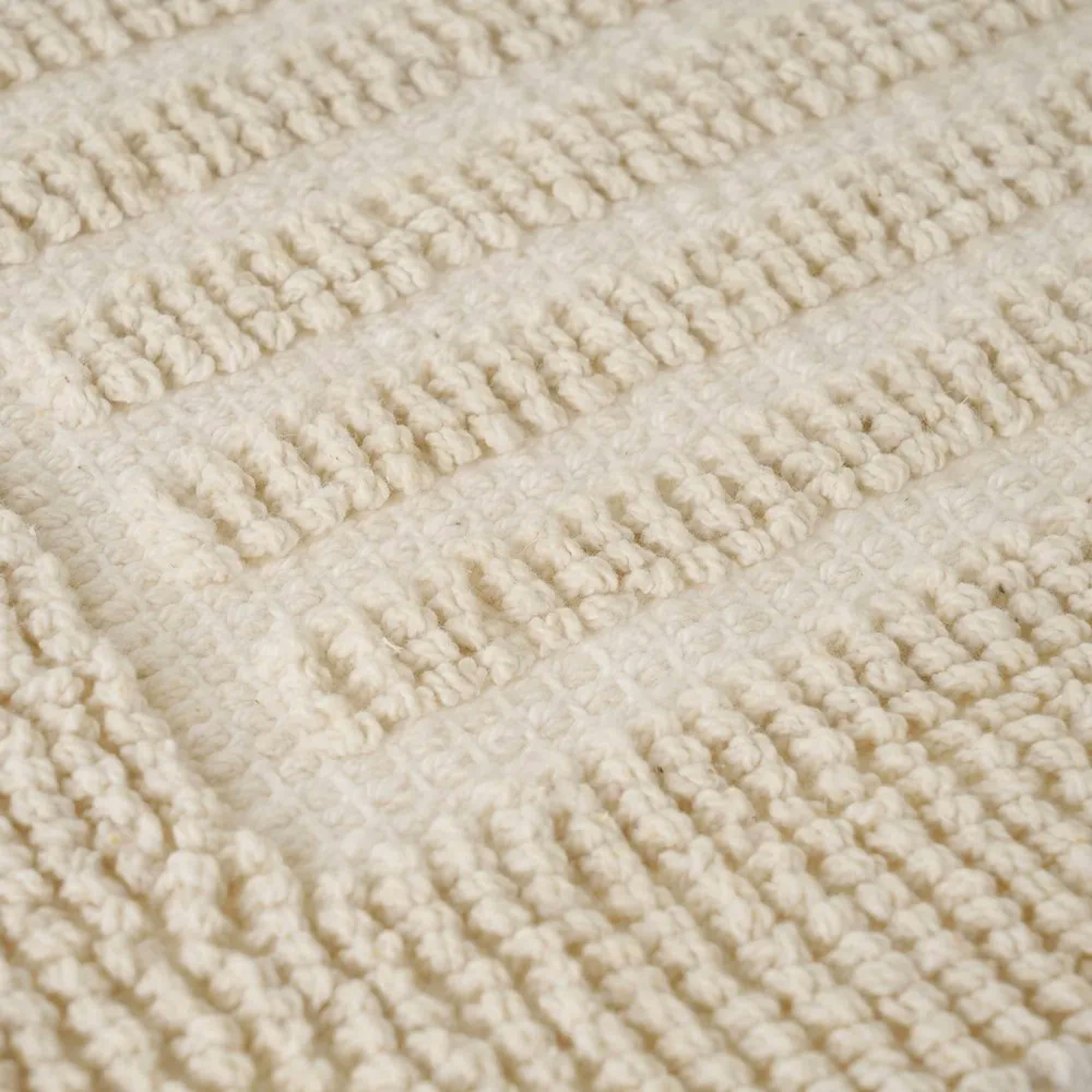 - Tapis de bain 100% coton blanc 60x40cm