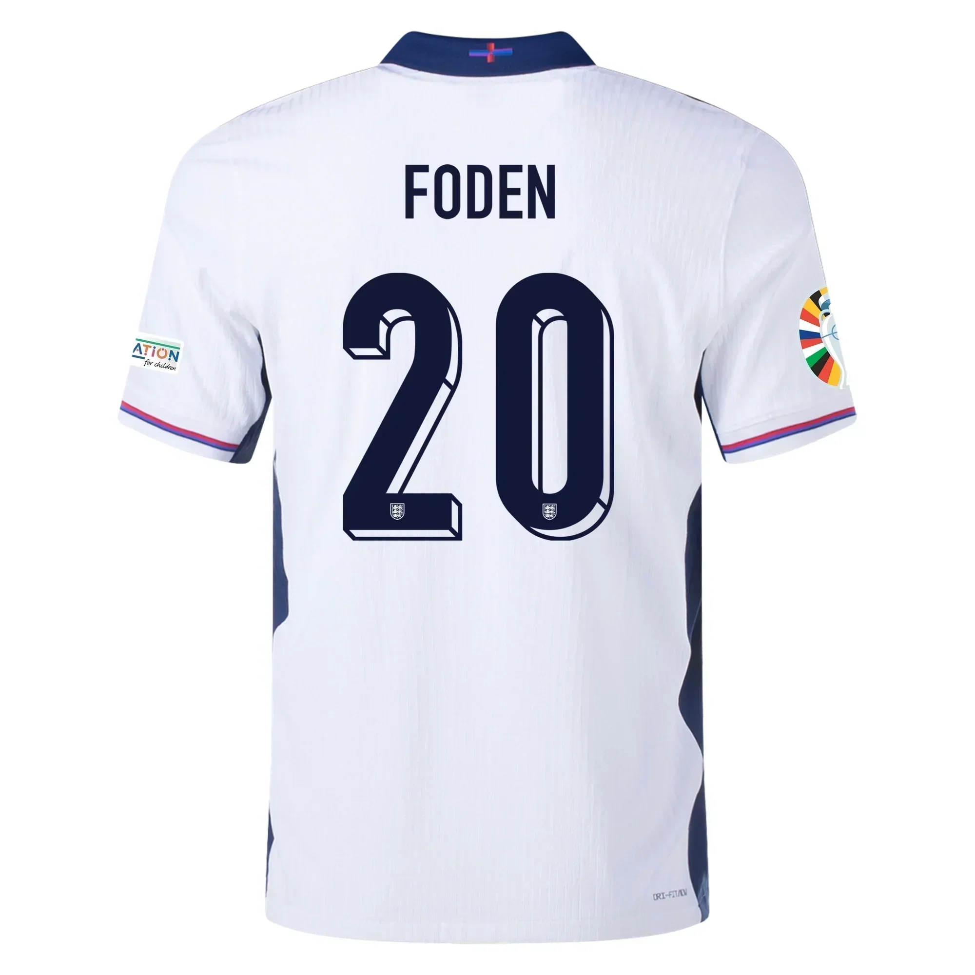 FODEN #20 England Home Jersey 2024/2025