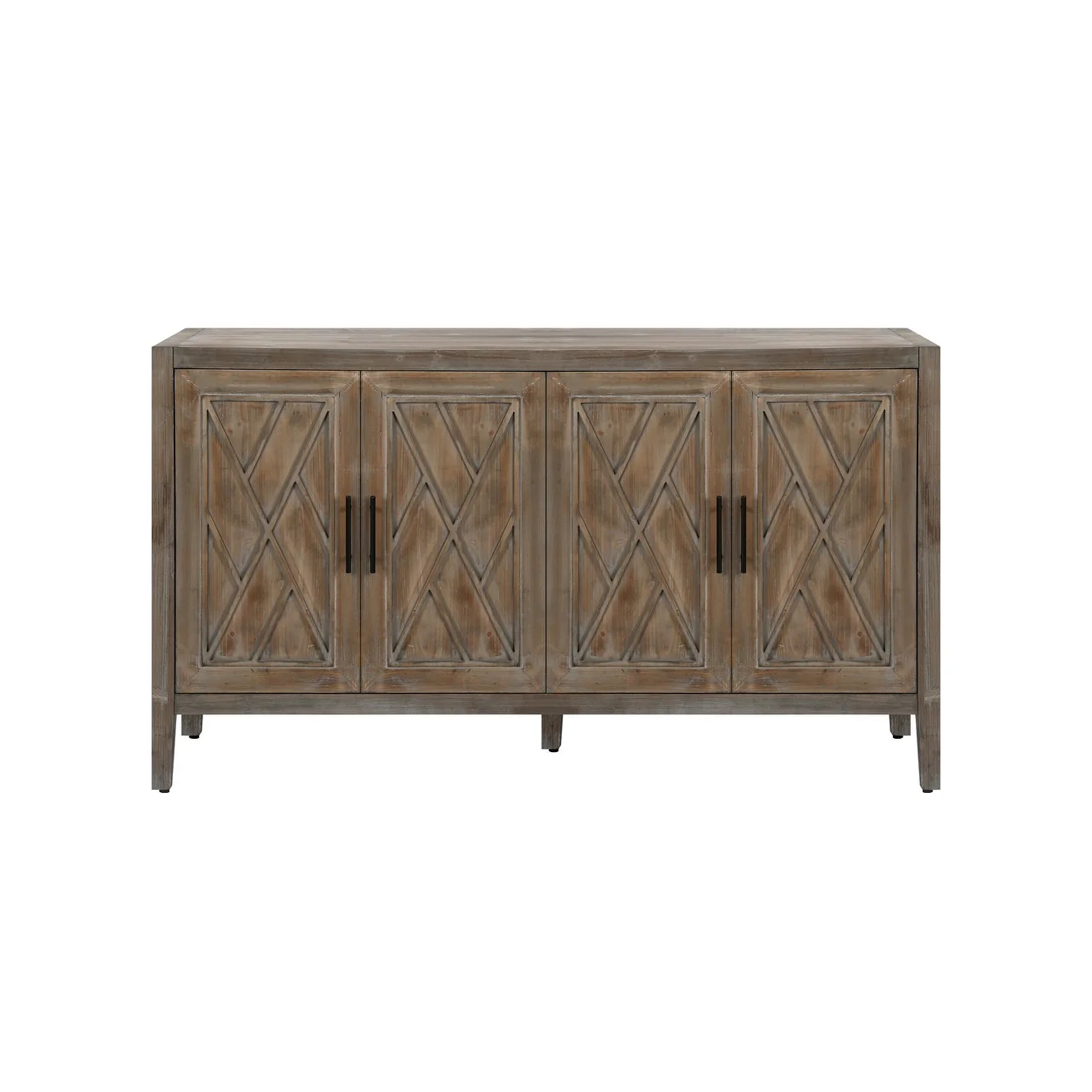 4 Door Wooden Sideboard for Living room Dining room Hallway entryway