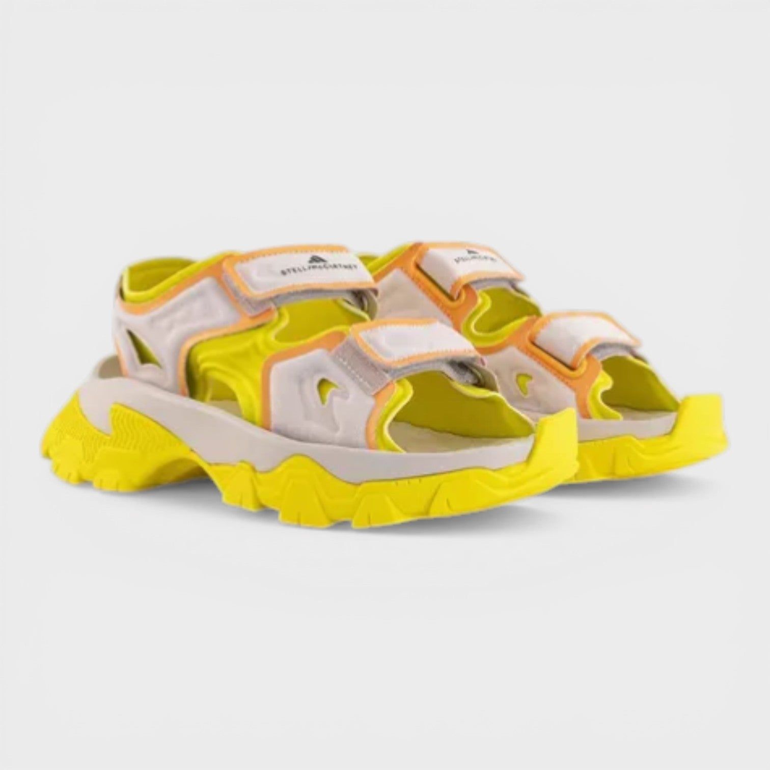 Stella McCartney Hika Outdoor Sandal Chalk Pearl Bright Yellow
