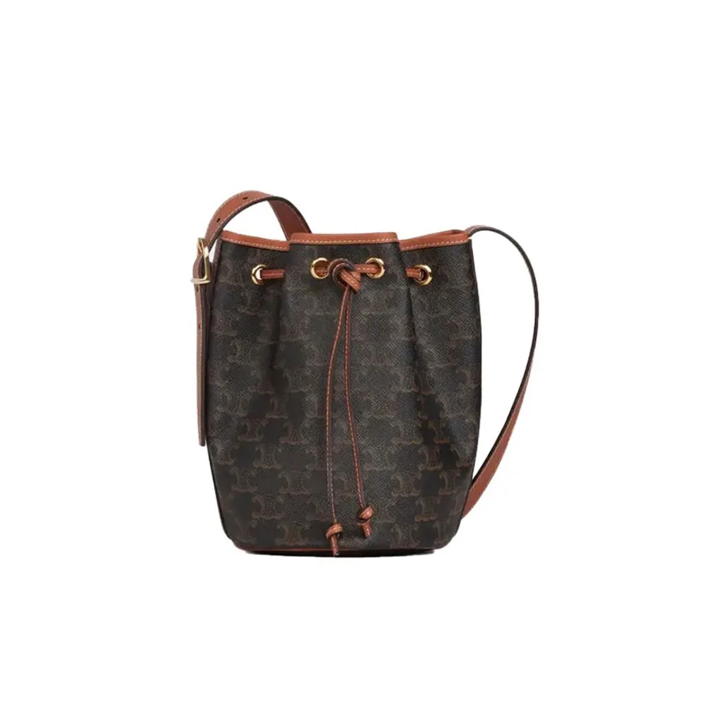 Celine Triomphe Drawstring Bag