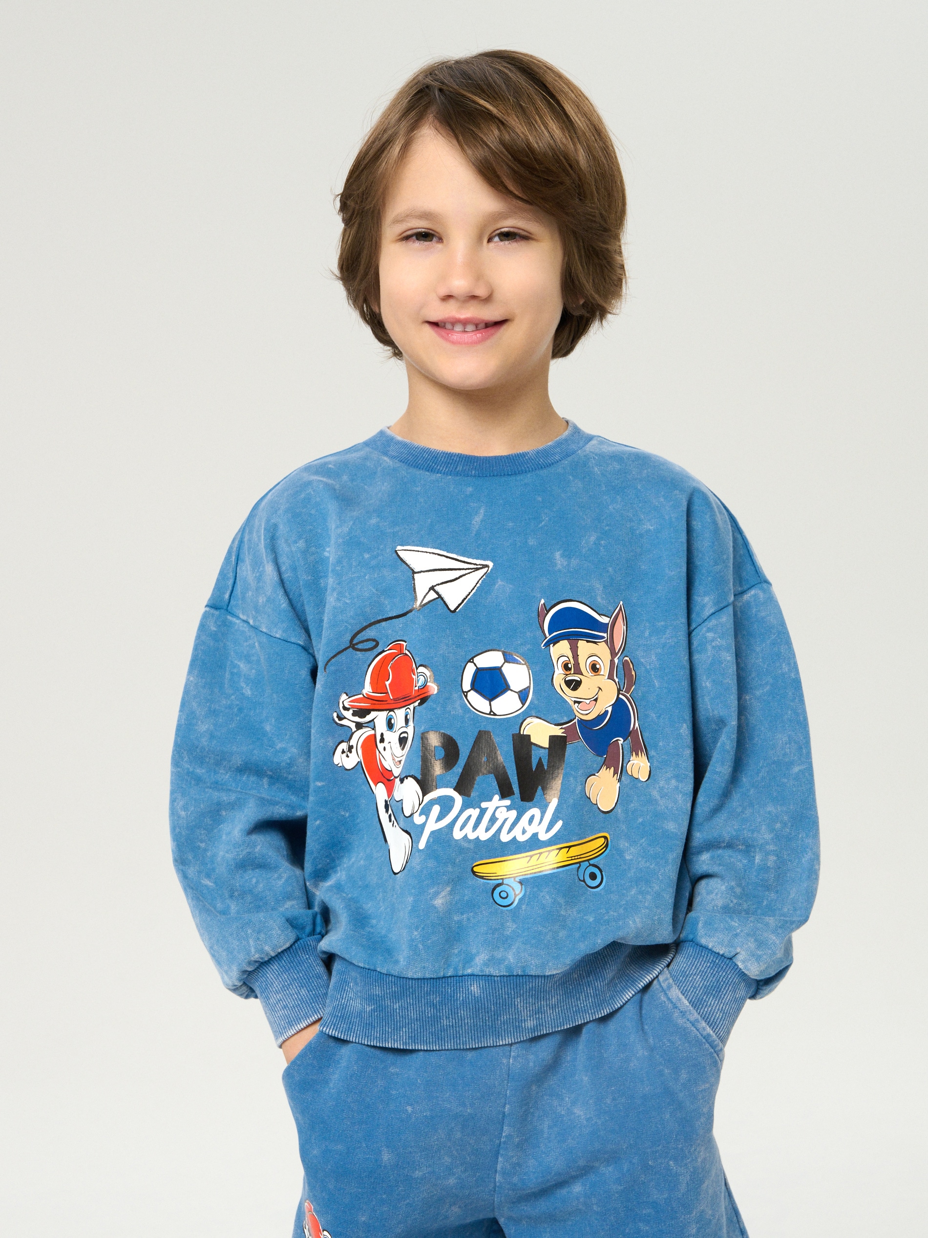 Bluza crewneck z nadrukiem PAW Patrol
