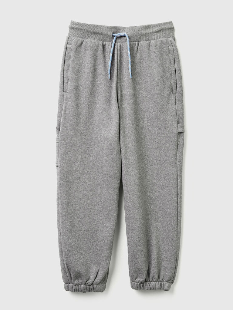 Wide joggers with pockets