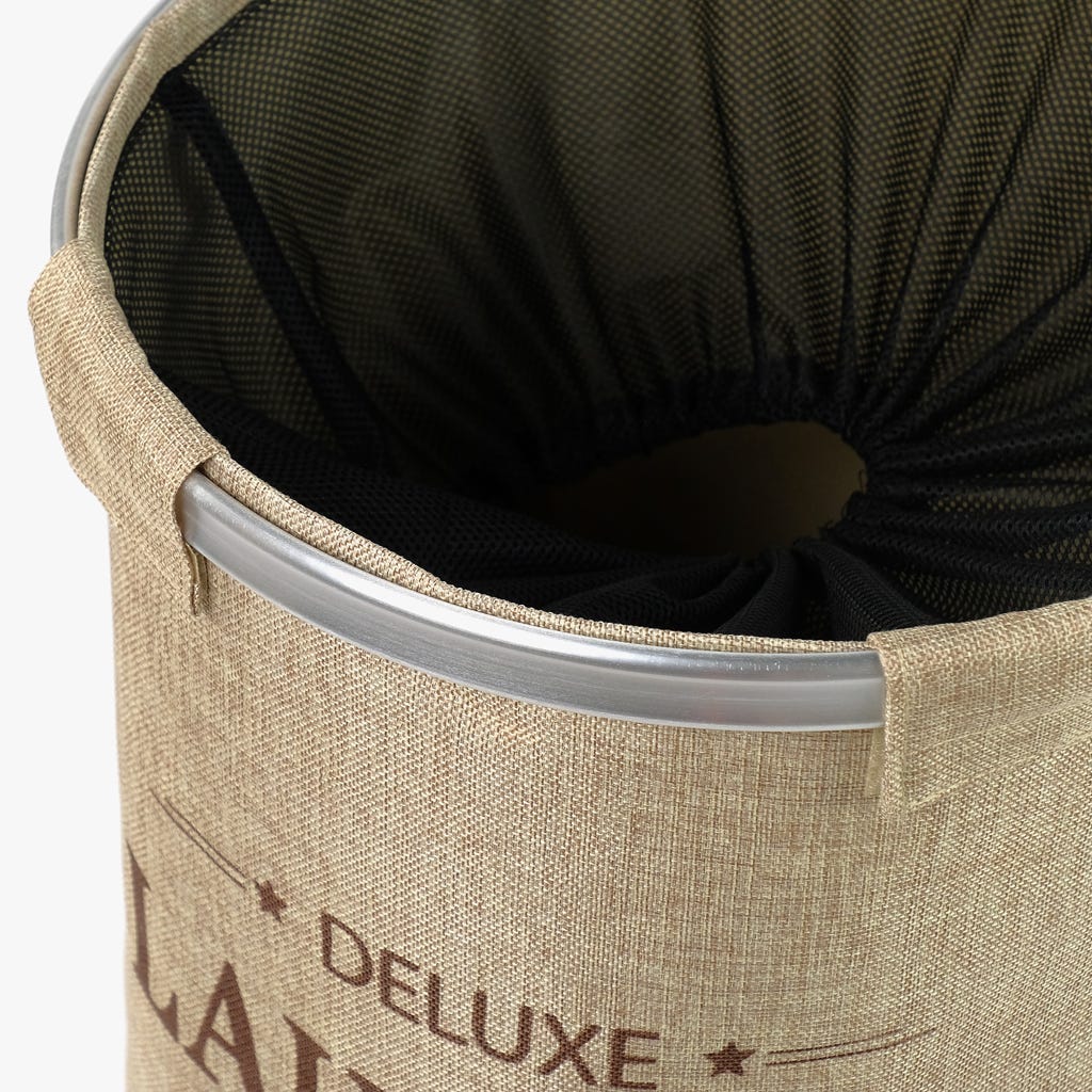 Cesto Roupa Deluxe Bege NARKU