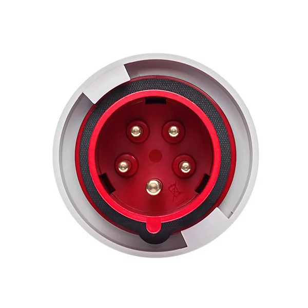 Fiche Mobile Male Tétrapolaire 16a 3p n t 380v - 5 Broches - étanche Ip67 - Ide