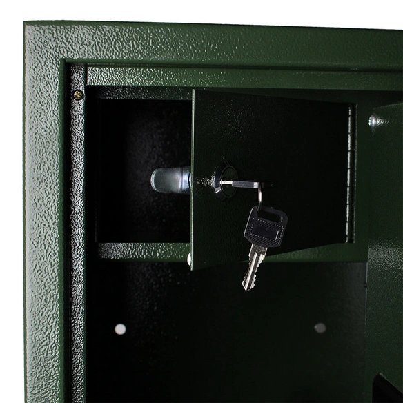 Waffenschrank »Guntronic«, grün, Stahl, (B x H:) 30 x 145 cm