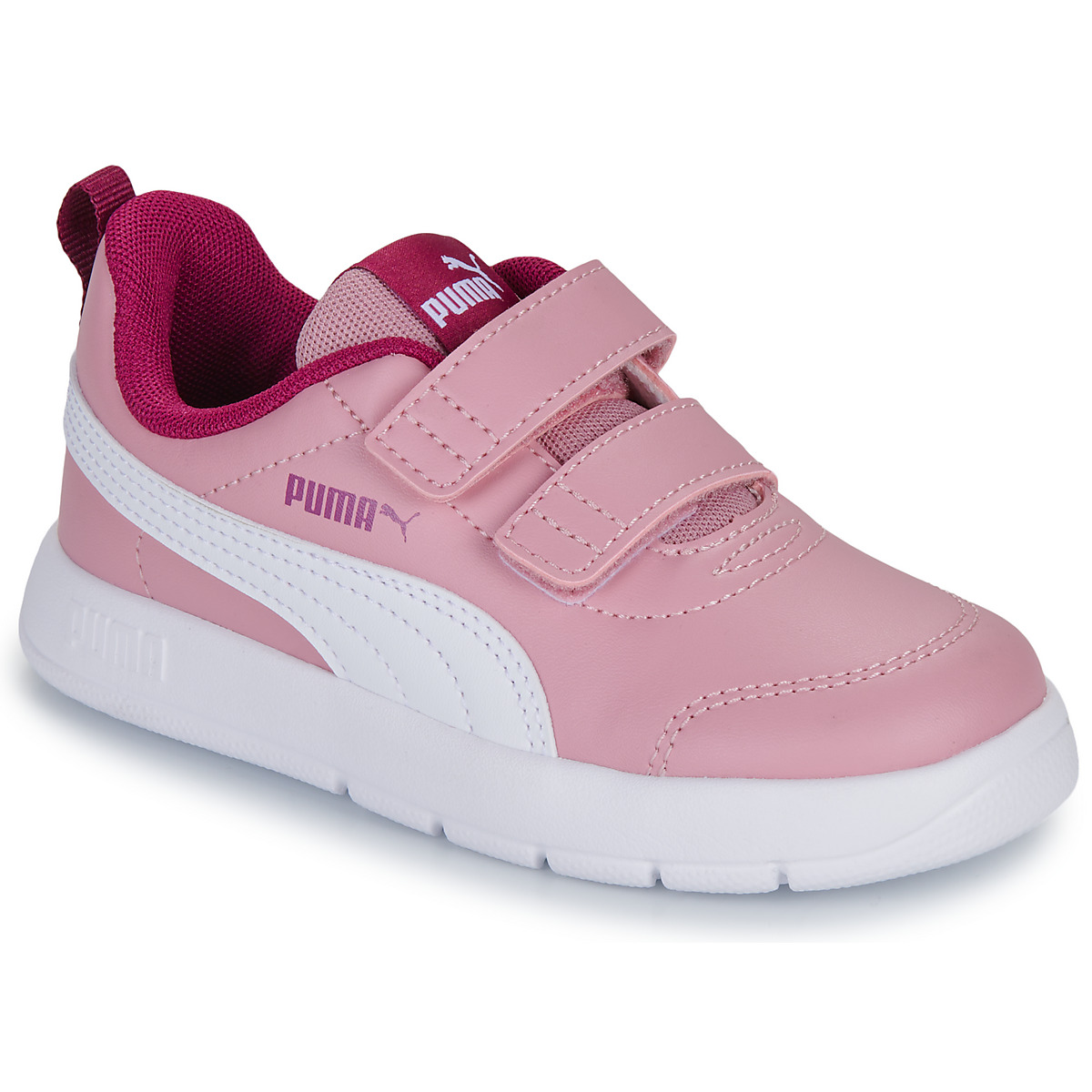 Puma - Courtflex V3 V Inf - Pink-white