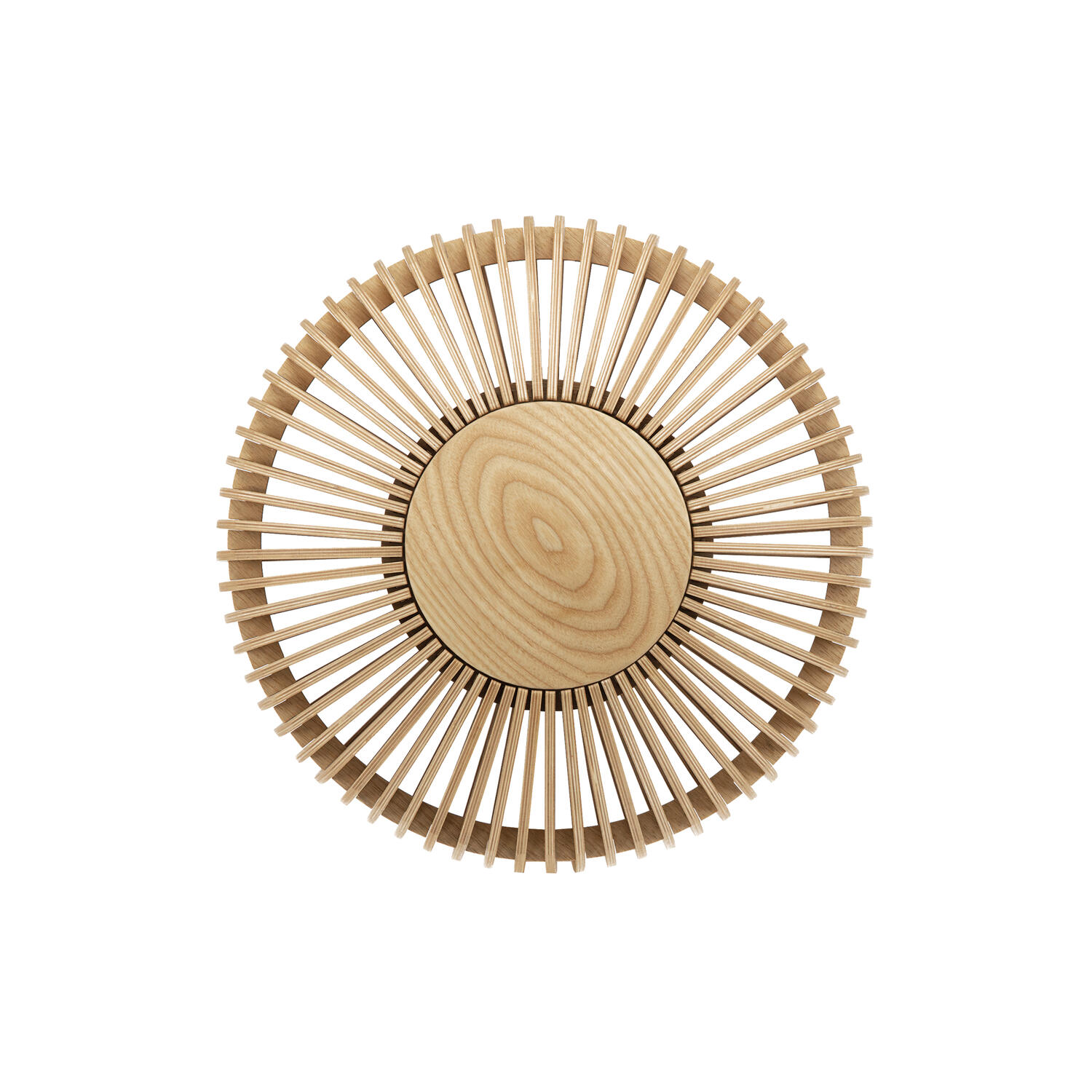 Clava Up Wood Wall/Ceiling Light, oak