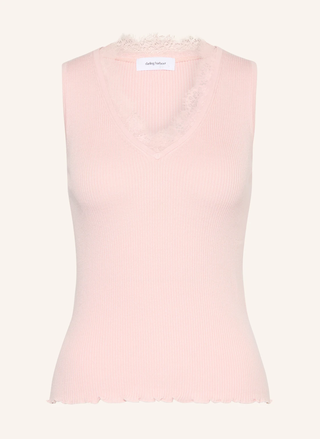 darling harbour Stricktop mit Spitze