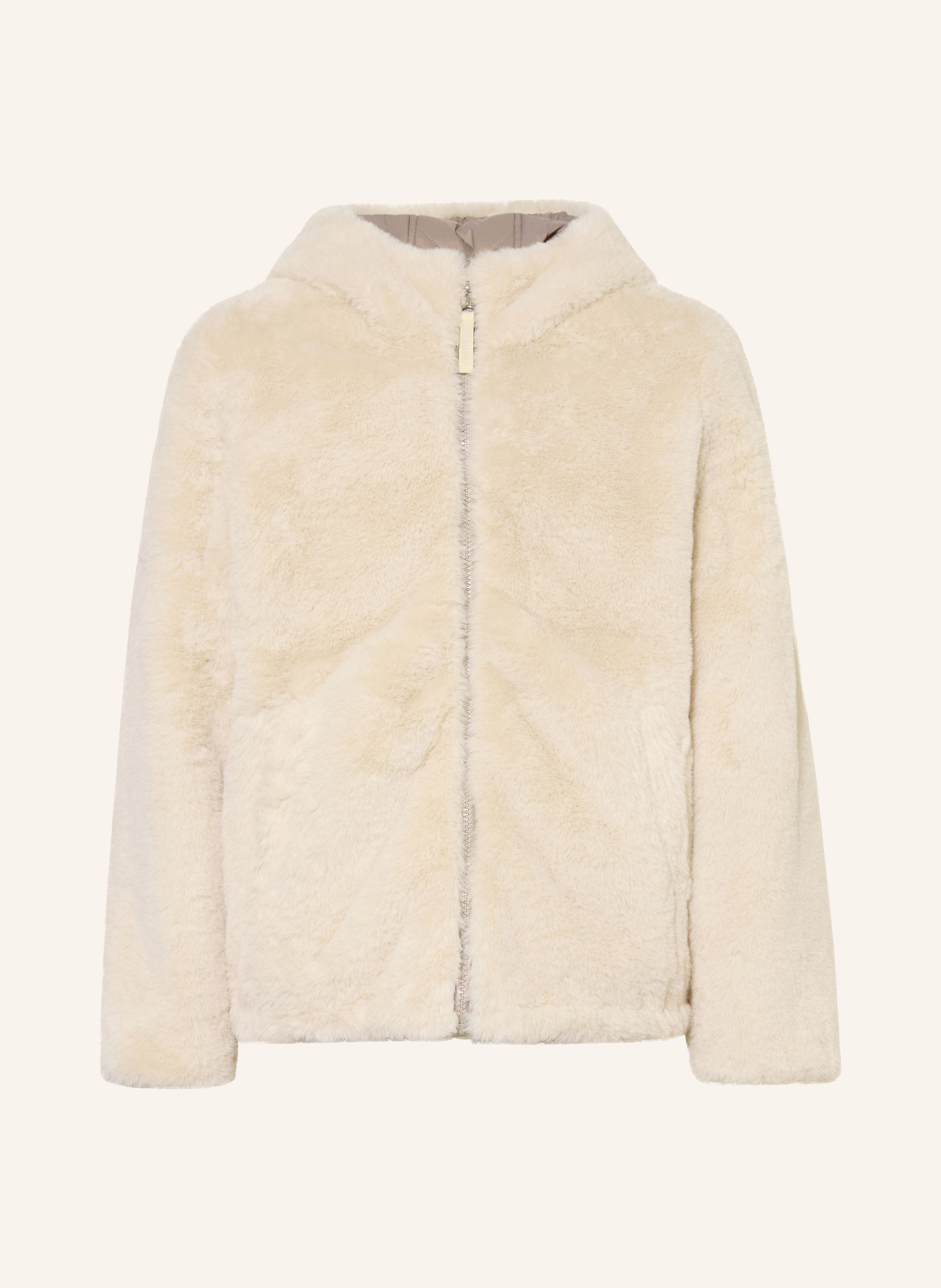 GARCIA Steppjacke zum Wenden mit Kunstfell
