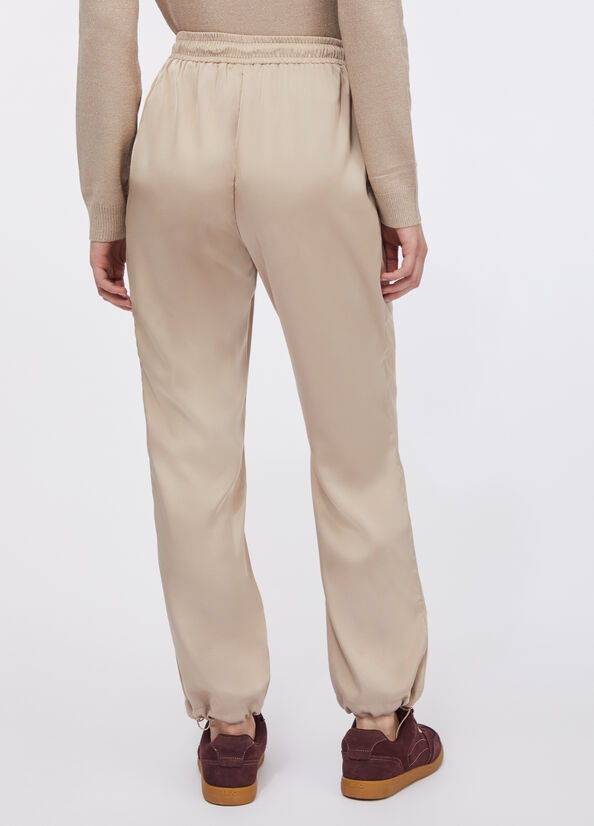 Pantaloni in raso