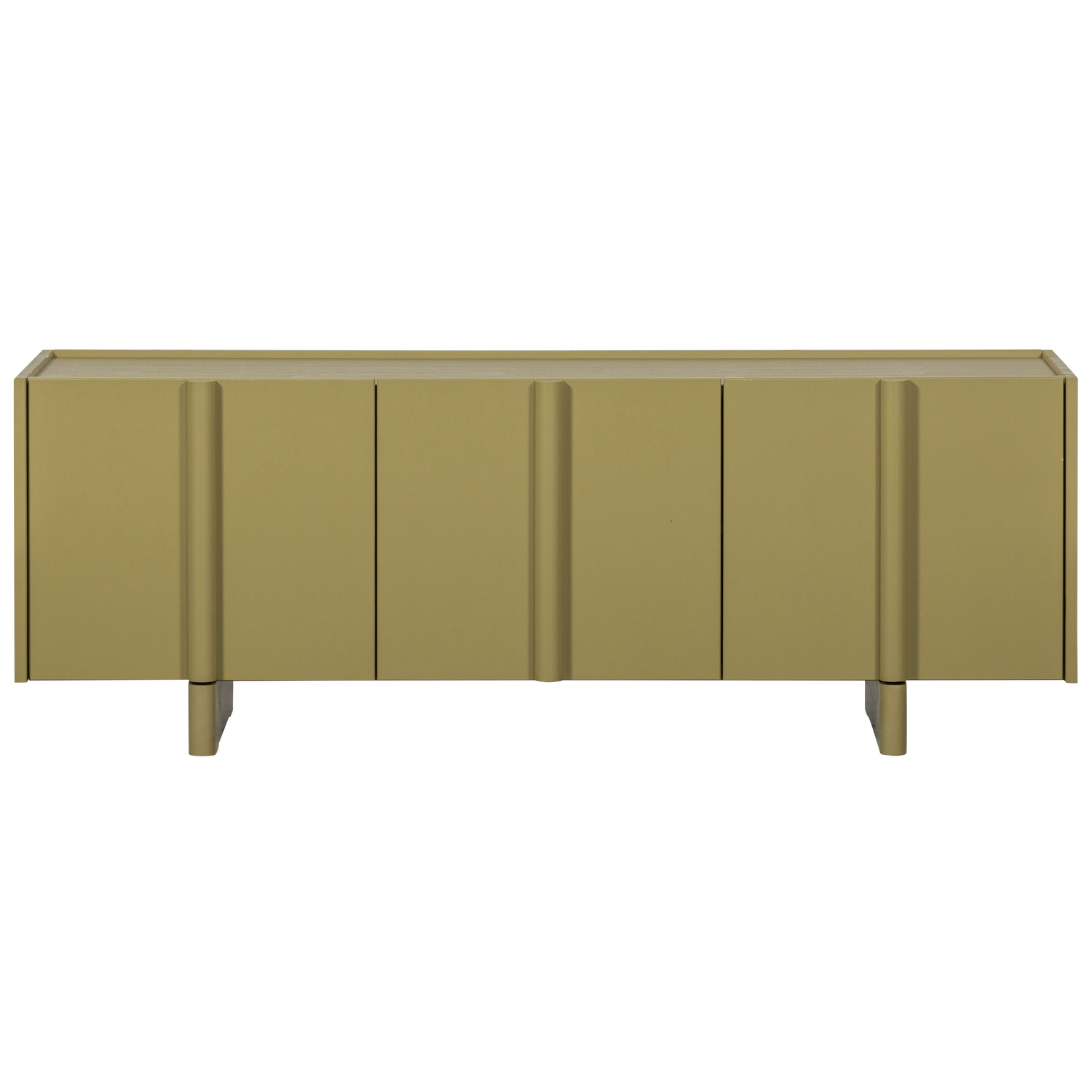 WOOOD tv-meubel Basu - Grenen - Moss - 53x152x46