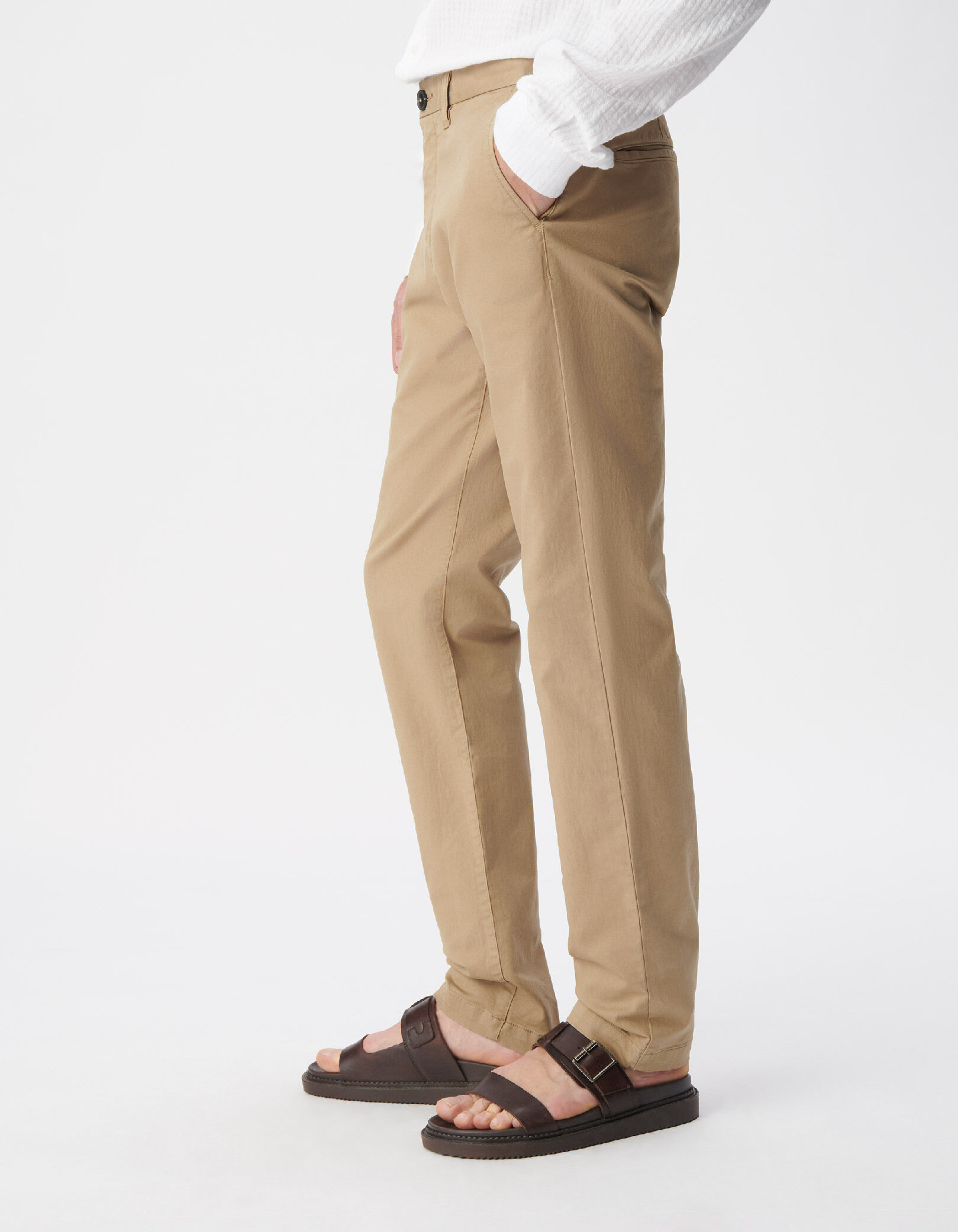 Pantalon chino SLIM beige Homme