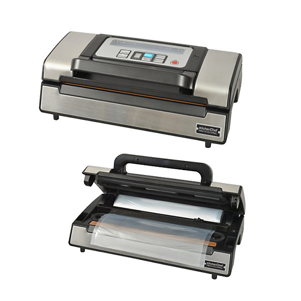 Appareil à emballage sous vide semi-pro   rouleaux Kitchen Chef VS5160
