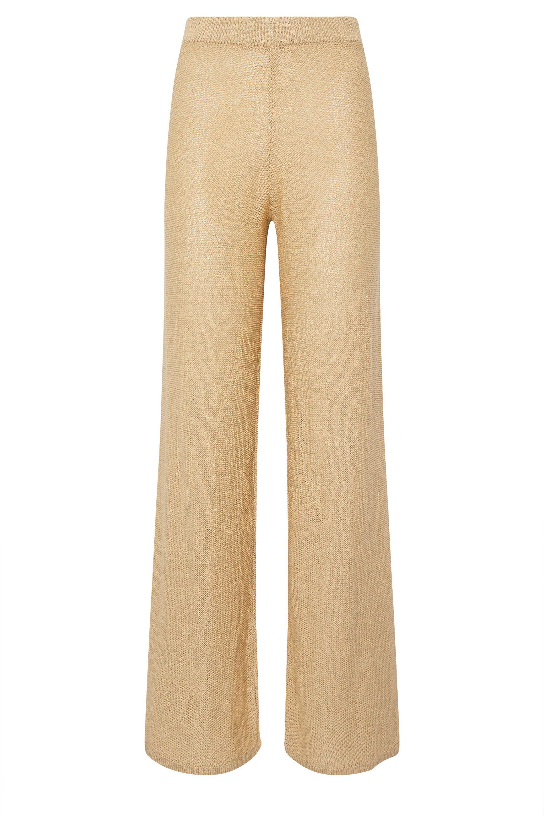 Long Tall Sally Tall Knitted Wide Leg Trousers