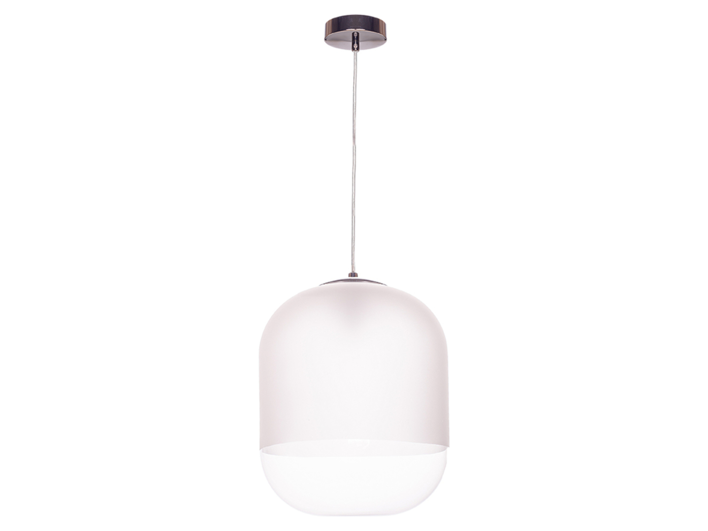 Lampa wisząca Drops metalowa biała