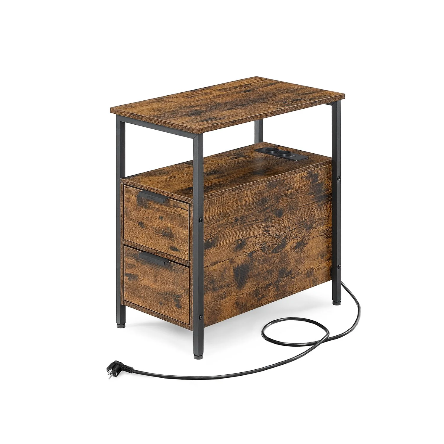 Table d’appoint 2 tiroirs
