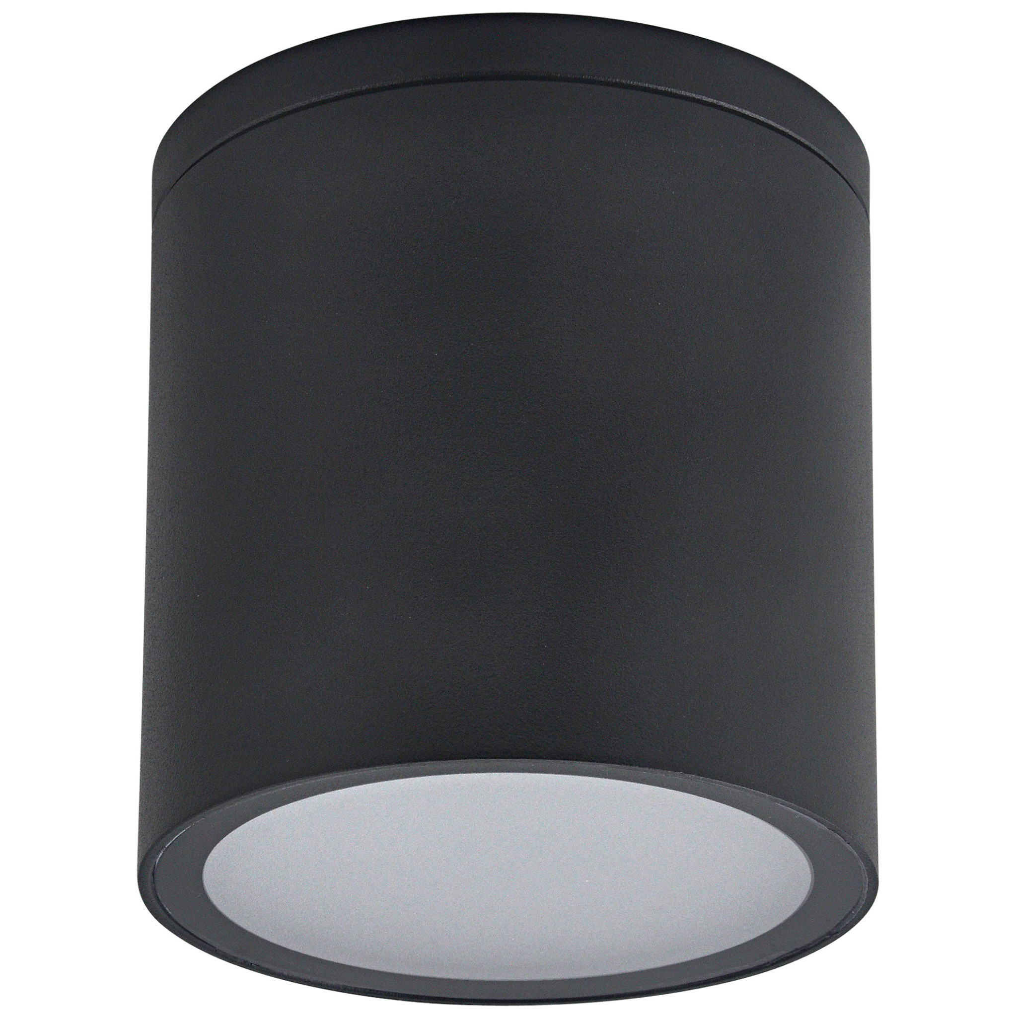 Lampa sufitowa zewnętrzna OHIO czarna 1 x GU10 x 10W IP54 Polux