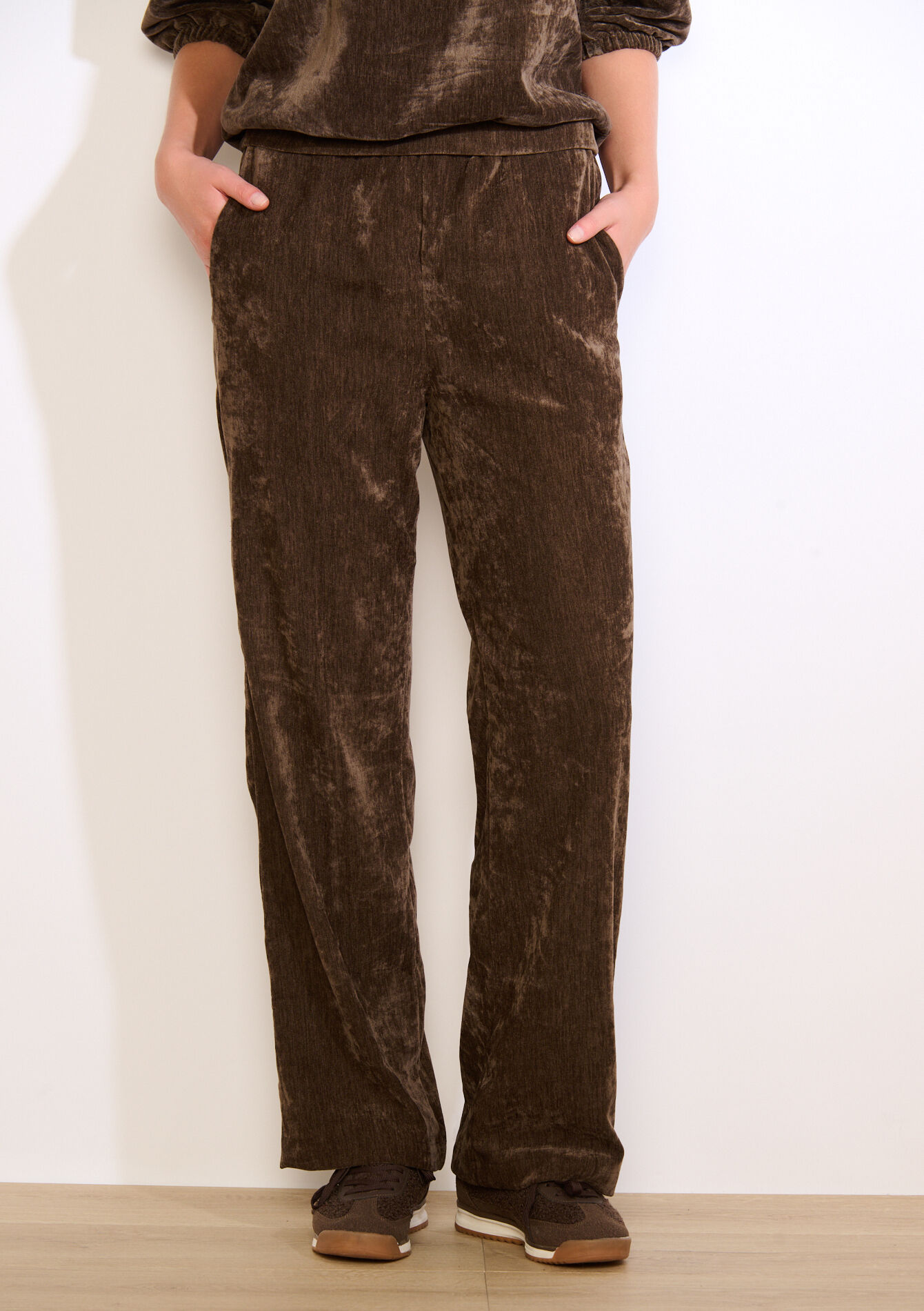 Velvet joggingbroek
