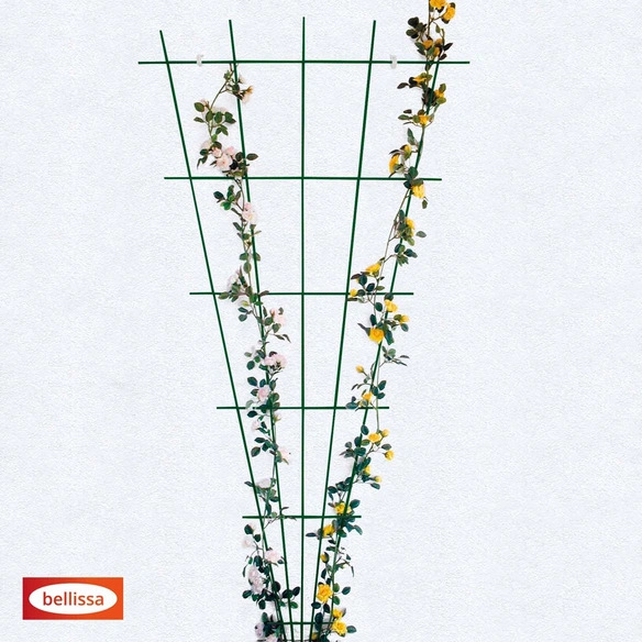 Rosenspalier »Fächer«, LxH: 150 x 0,8 cm, grün