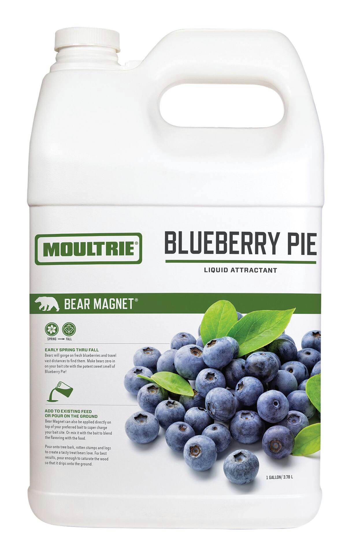 Moultrie Hunting Bear Hunting Attractant, Blueberry Pie, 1-Gal