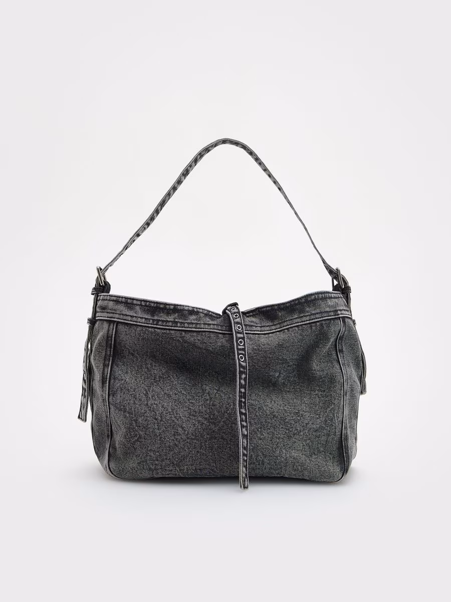 Hobo Bag With Wash Effect
