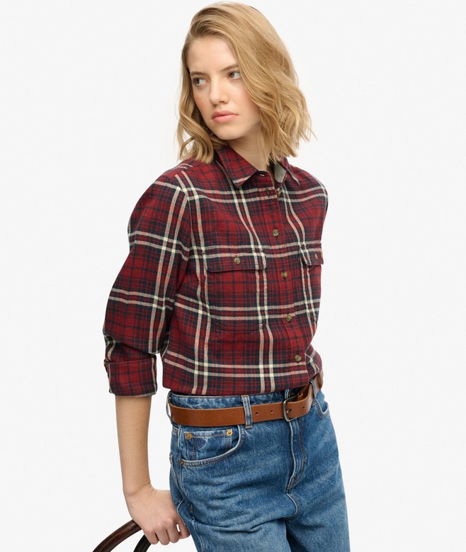 Lumberjack Check Flannel Shirt