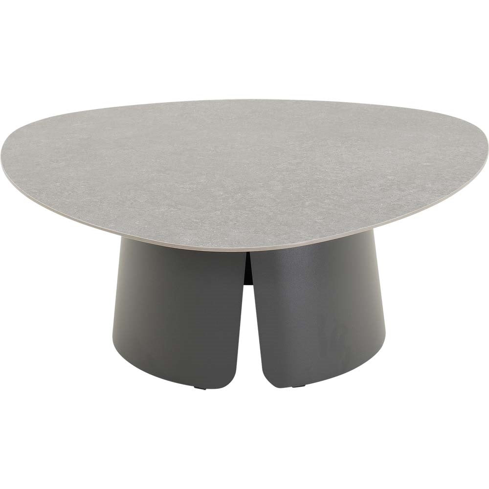 Lesli Living sidetable Alva - antraciet - 97x97x37cm