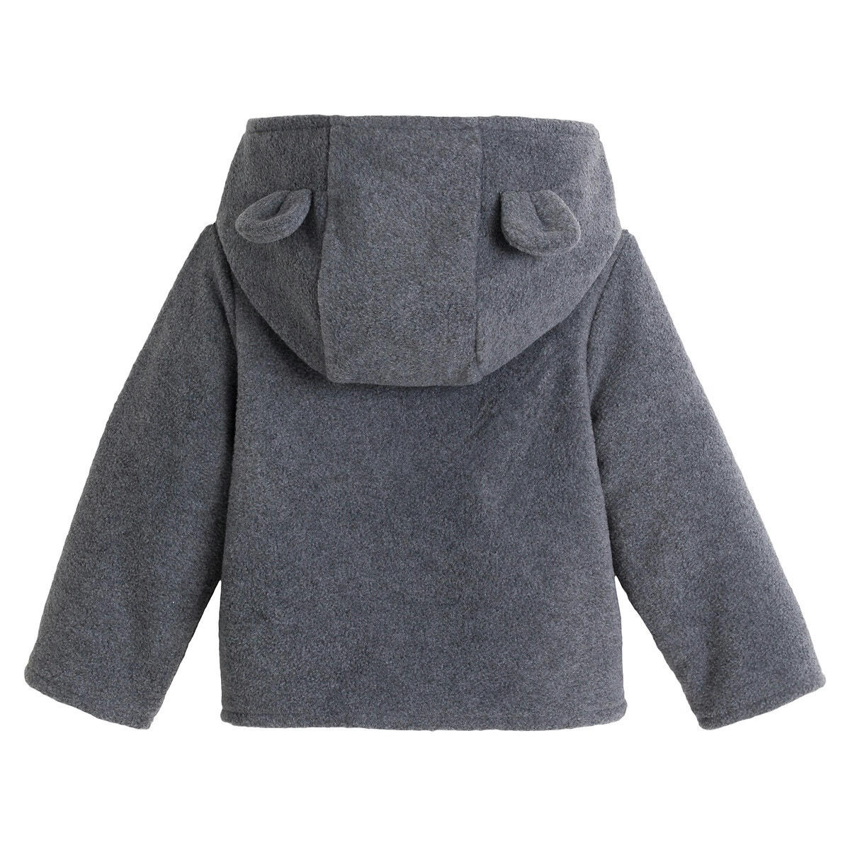 Gilet à capuche boutonné