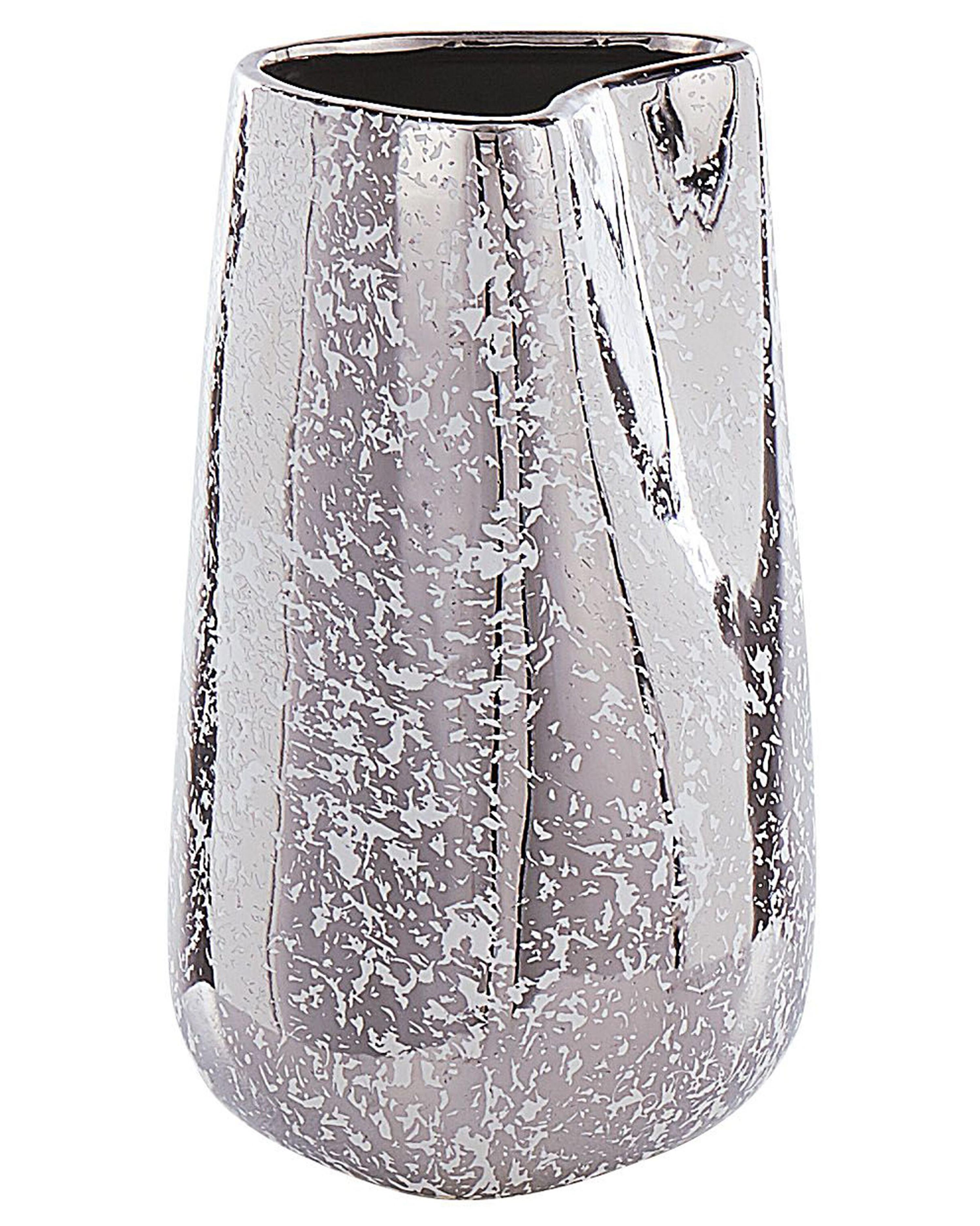 Decorative Vase CIRTA Stoneware 20 cm Gold
