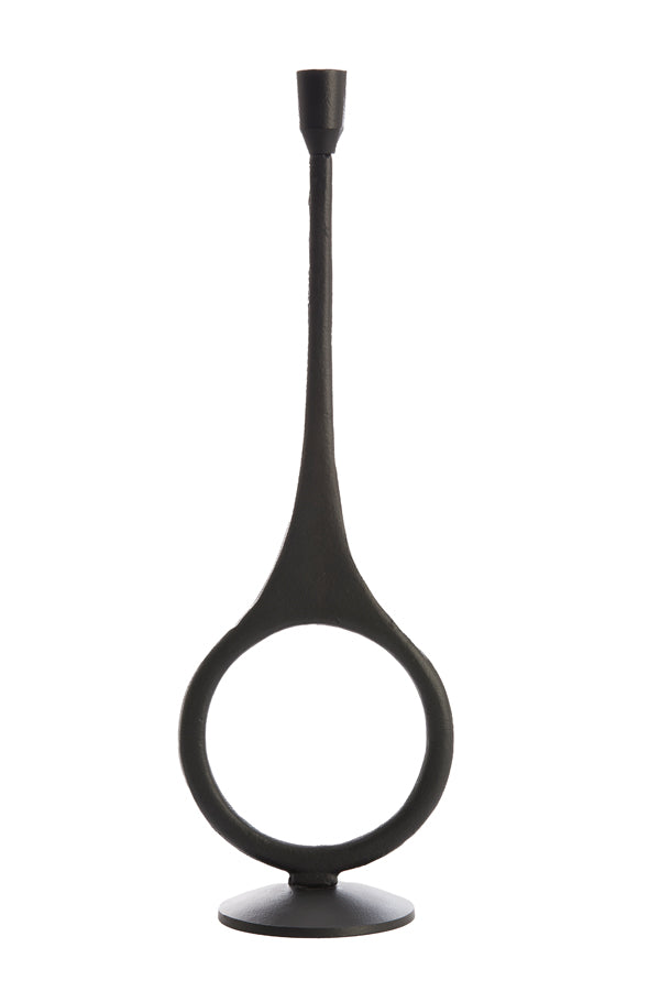 Light & Living kandelaar ANTIGA - Ø13x55cm - zwart