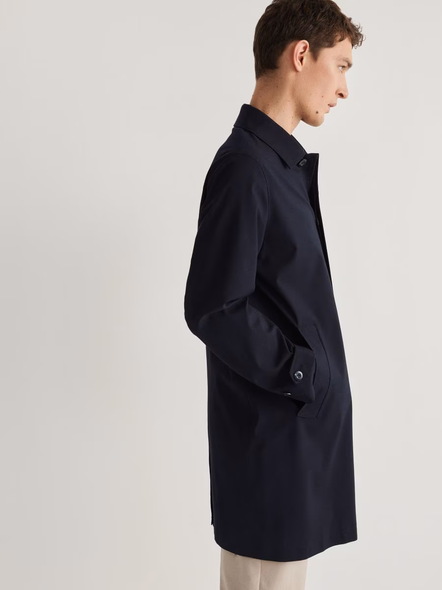 Coat With Viscose Blend
