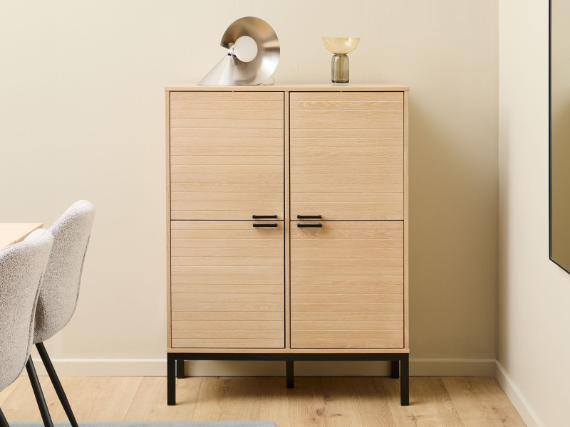Komoda Kairo 120 cm z 4 drzwiczkami