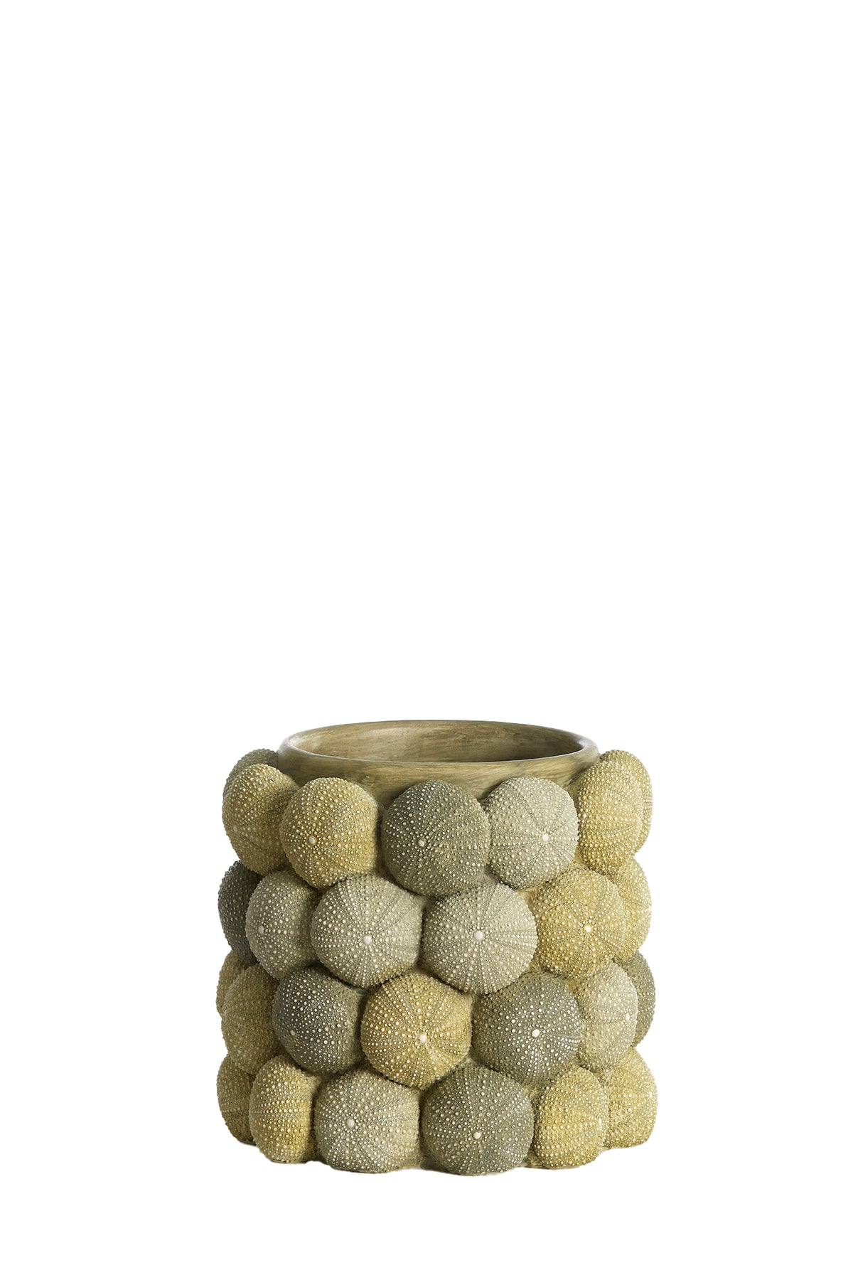 Light & Living vaas SEA URCHIN - Ø20.5x18cm - groen