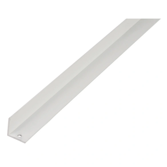 BA-Profil Winkel Alu weiß 2600 x 20 x 20 x 1,5 mm