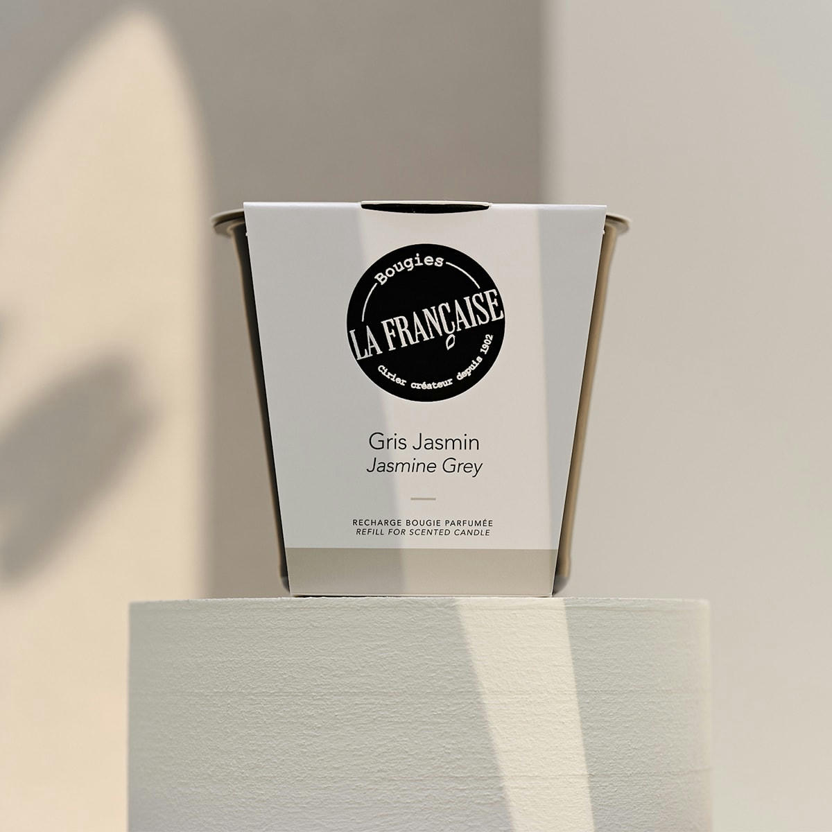 - Recharge bougie parfumée Gris Jasmin